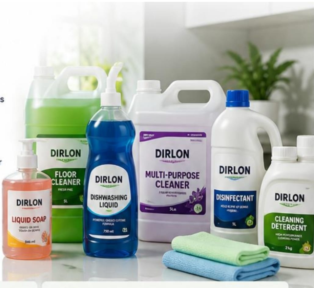 Dirlon professional cleaning product range